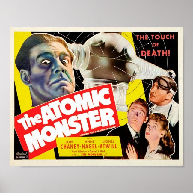 The Atomic Monster Poster (Front)