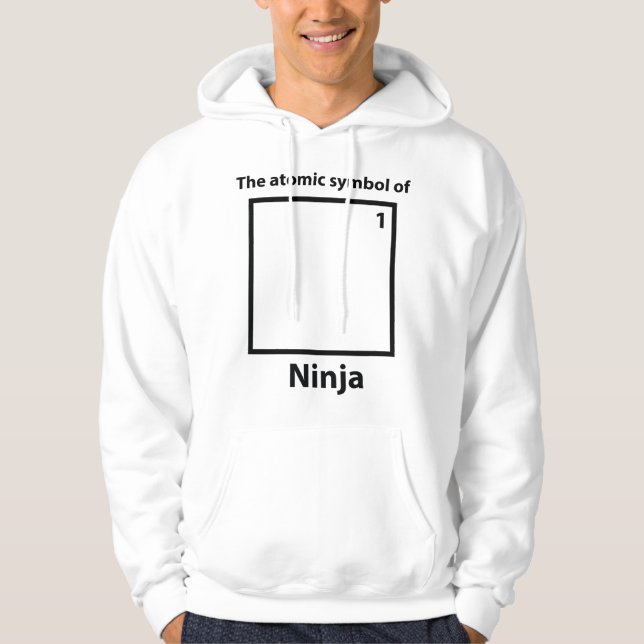 The Atomic Symbol Of Ninja Hoodie (Front)