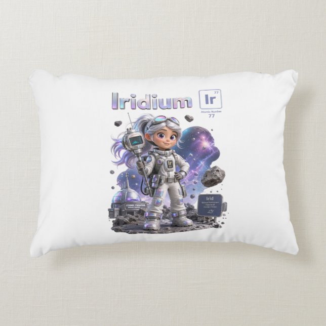 the ATOMIVRA™ Iridium Collection Decorative Cushion (Front)