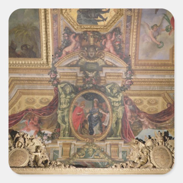 The Atonement for the Corsican Attacks Square Sticker (Front)