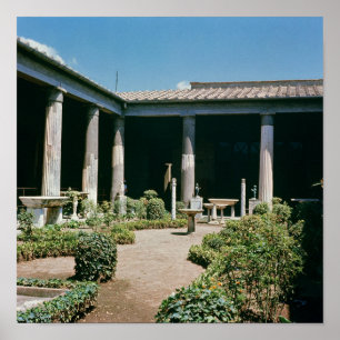 The Atrium, House of the Vettii Poster