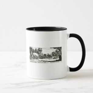 The Attack on the Stagecoach Mug