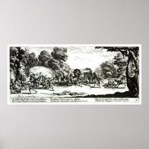 The Attack on the Stagecoach Poster