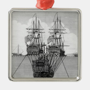 The Attempt made to Salvage the HMS Royal Metal Ornament