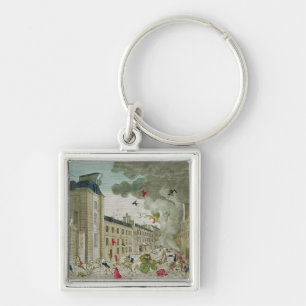 The Attempted Assassination of Napoleon Bonaparte Key Ring