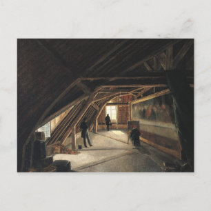 The Attic of a Museum Postcard