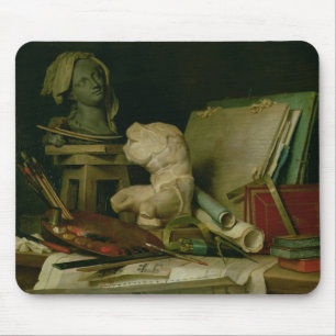 The Attributes of the Arts, 1769 (oil on canvas) Mouse Pad