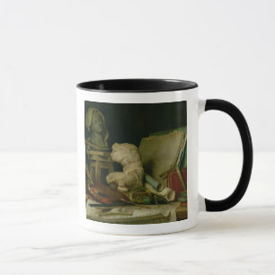 The Attributes of the Arts, 1769 (oil on canvas) Mug