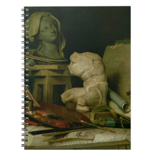 The Attributes of the Arts, 1769 (oil on canvas) Notebook