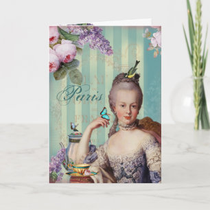 Thé au Petit Trianon - Happy Birthday Card