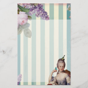 Thé au Petit Trianon personal Stationery