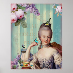 Thé au Petit Trianon Poster