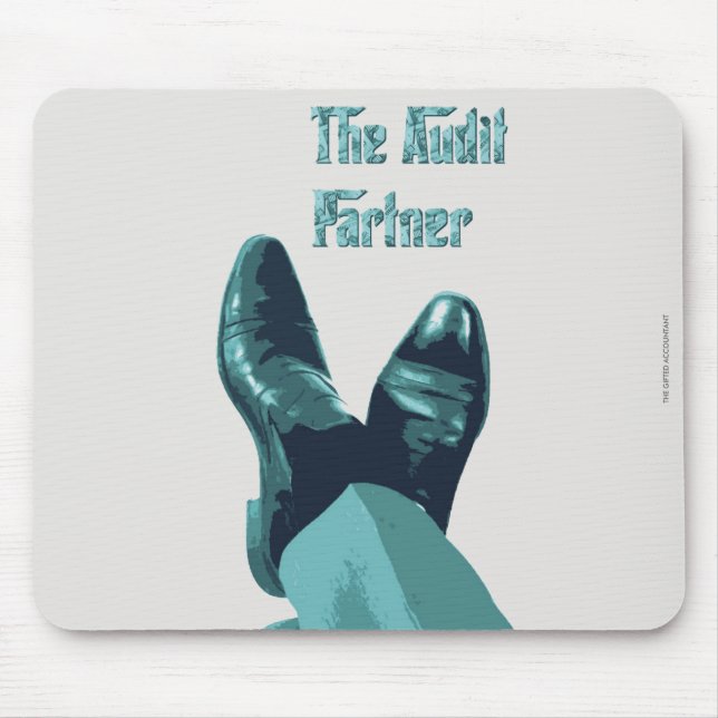 "The Audit Partner" Mouse Pad (Front)