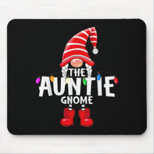 The Auntie Gnome Christmas Matching Pajama  Mouse Pad