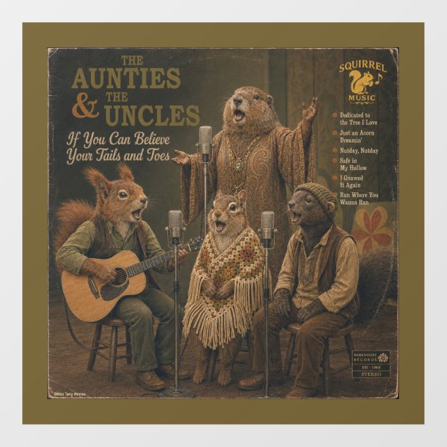 The Aunties & the Uncles: a Parody (Sheet)