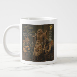 The Aunties & the Uncles: a Parody Large Coffee Mug