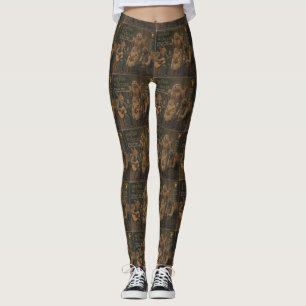 The Aunties & the Uncles: a Parody Leggings