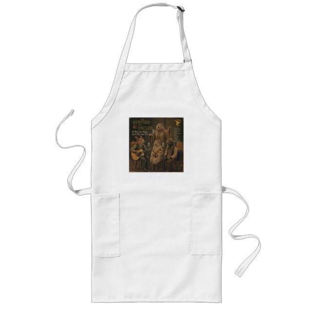 The Aunties & the Uncles: a Parody Long Apron (Front)