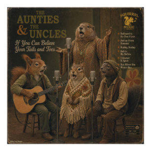 The Aunties & the Uncles Album: a Parody Poster