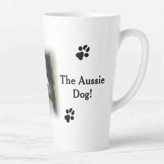 The Aussie Dog Latte Mug