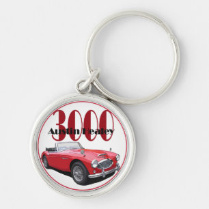 The Austin Healey 3000 Key Ring