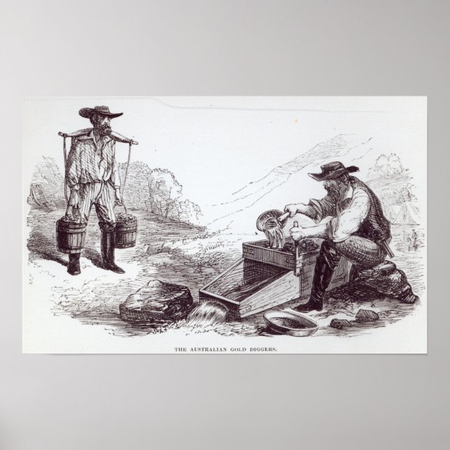 The Australian Gold Diggers Poster (Front)