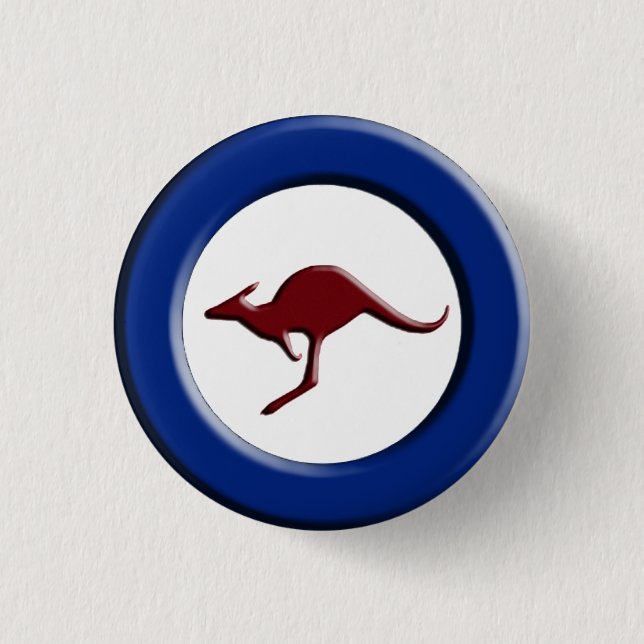 The Australian Mods 3 Cm Round Badge (Front)