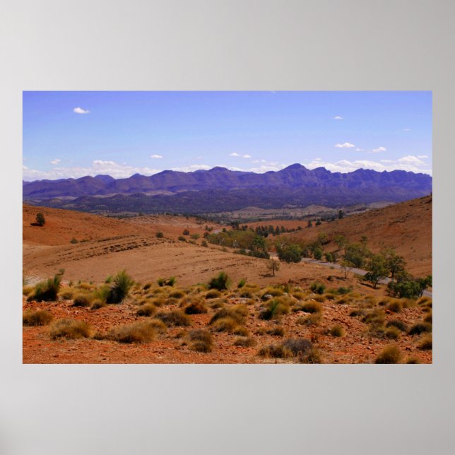 The Australian Outback Poster (Front)