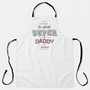 The authentic super daddy apron