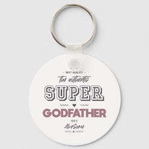 The authentic super godfather key ring