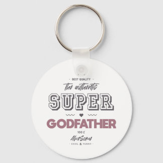 The authentic super godfather key ring