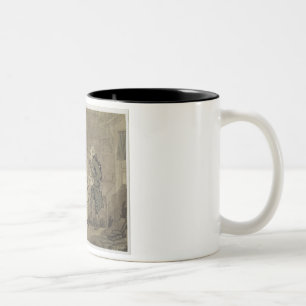 The Author and his Publisher, 1784 (grey wash and Two-Tone Coffee Mug
