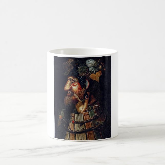 The Autumn, Arcimboldo Coffee Mug (Center)