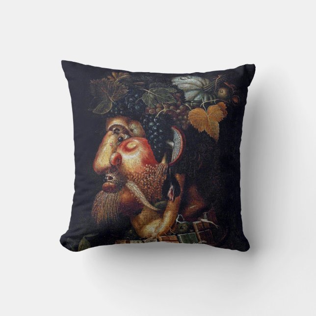 The Autumn, Arcimboldo Cushion (Front)