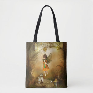 The Autumn Fairy All-Over-Print Tote Bag