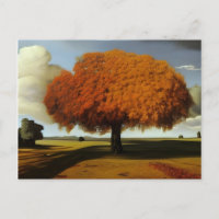 The Autumn Oak Fine Art Surreal Style