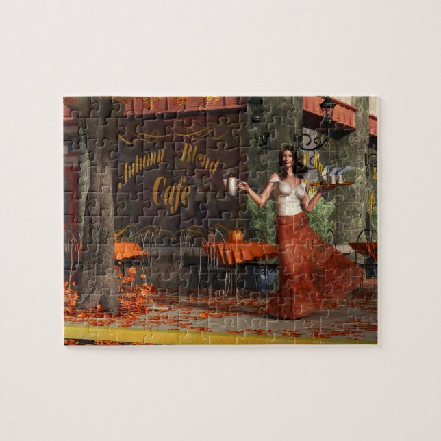 The Autumn Roast Cafe Jigsaw Puzzle (Horizontal)