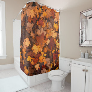 the autumn shower curtain