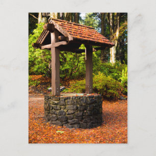 The Autumn Well Postcard