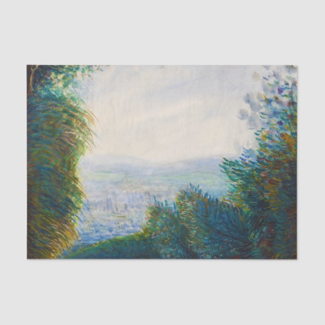 The Auvers Valley on the Oise River Renoir Tissue Paper (Front)