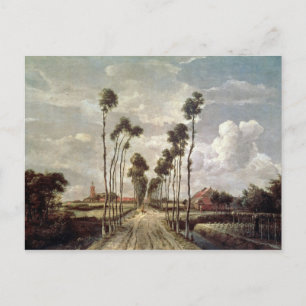 The Avenue at Middelharnis, 1689 Postcard