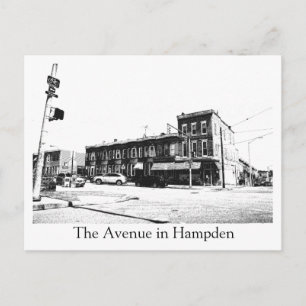 The Avenue in Hampden Postcard