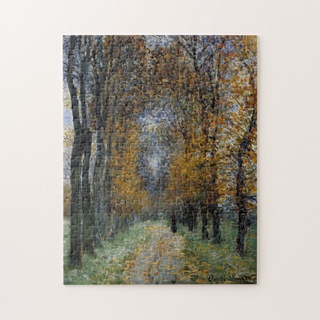 The Avenue Monet Fine Art Jigsaw Puzzle (Vertical)