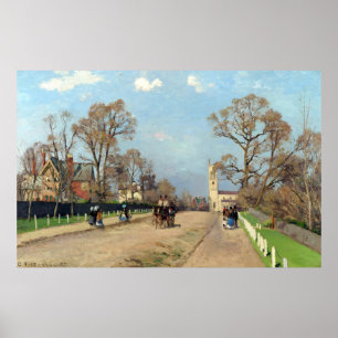 The Avenue, Sydenham Camille Pissarro Poster