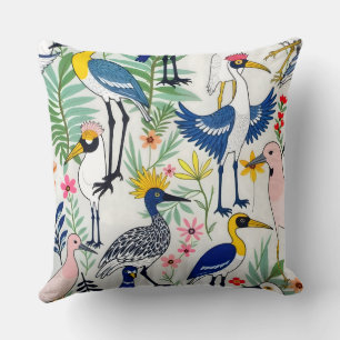The Aviary Almanac Cushion