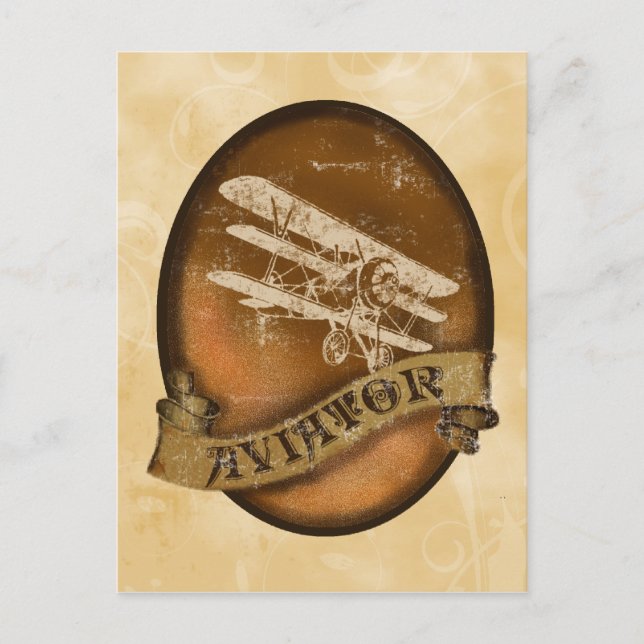 The Aviator Postcard (Front)