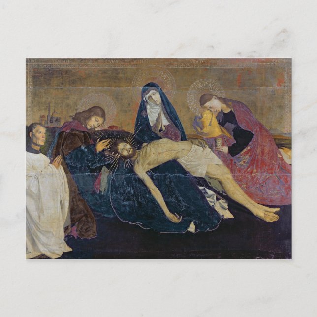 The Avignon Pieta, 1450-60 Postcard (Front)