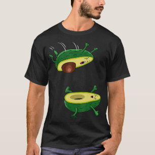The avocado jump kawaii fruit T-Shirt