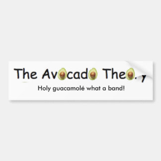 The Avocado Theory bumpersticker Bumper Sticker