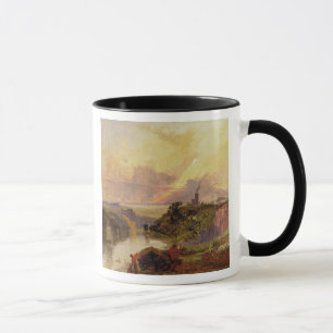 The Avon Gorge at Sunset (oil on paper) Mug